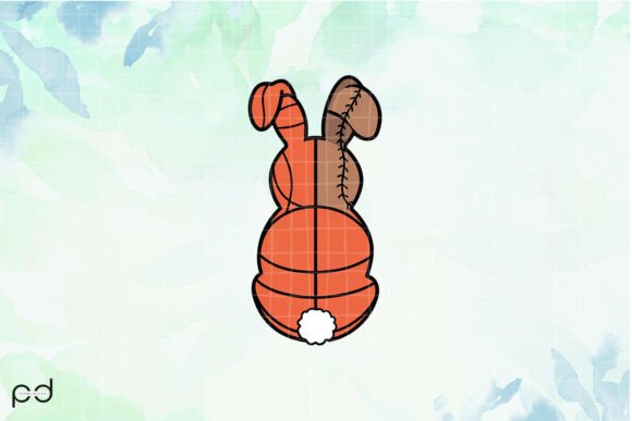 Download Basketball Easter Bunny Graphics - Bunny Collection
