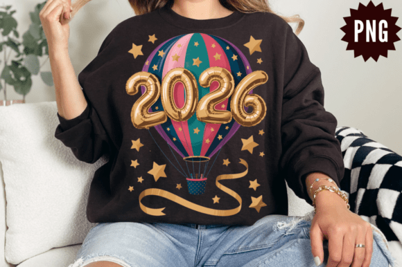 Download Happy New Year 2026 PNG, New Year Balloo - Premium Resources