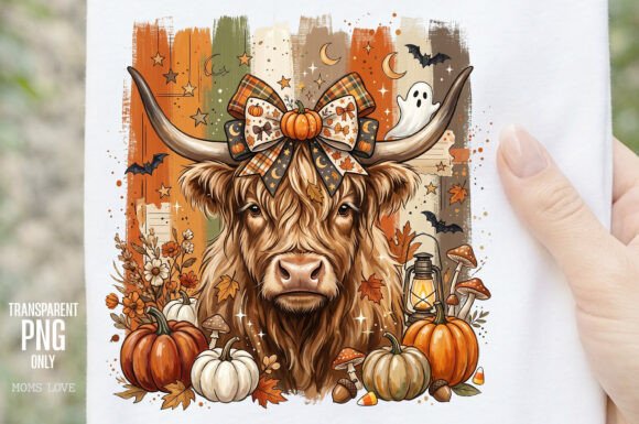 Download Highland Cow Halloween PNG - Halloween png Collection