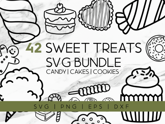 Download Sweet Treats SVG Bundle - Premium Resources